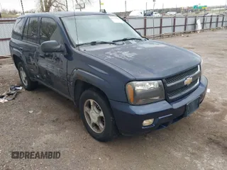 2009 Chevrolet TrailBlazer 1LT with VIN 1GNDS33S992128577, listed as a IAAI auction lot 41912581 with 194,579 mi miles and . Bid and sale history available at DreamBid. Image 1.