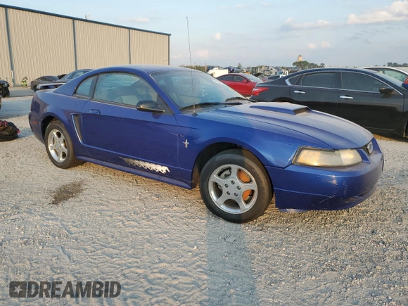 2003 Ford Mustang Standard with VIN 1FAFP40443F334684, listed as a Copart auction lot 88476715 with 0 mi miles and Non Repairable. Bid and sale history available at carsss.com. Image 4.
