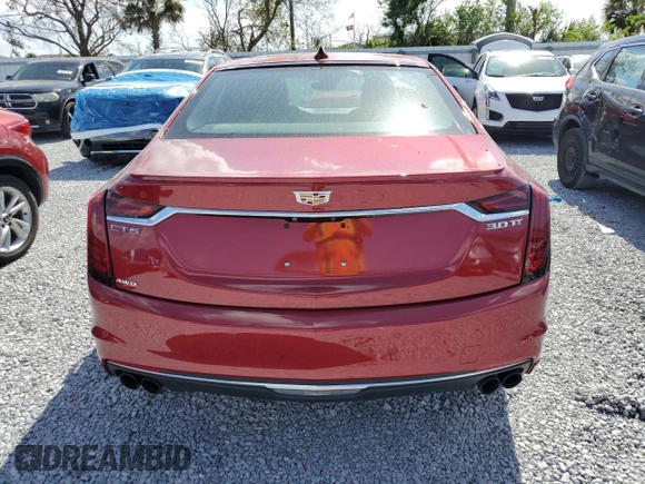 2019 Cadillac CT6 Sport AWD with VIN 1G6KN5R6XKU144961, listed as a Copart auction lot 89283415 with Not provided miles and Non repairable. Bid and sale history available at DreamBid. Image 6.