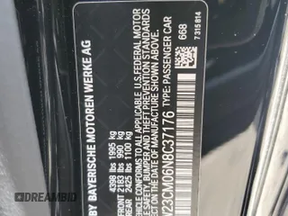 2022 BMW 2 Series 230i with VIN 3MW23CM06N8C37176, listed as a Copart auction lot 45566284 with 13,201 mi miles. Bid and sale history available at carsss.com. Image 13.