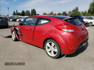 2013 Hyundai Veloster w/Black Int with VIN KMHTC6AD7DU132479, listed as a Copart auction lot 44785445 with 150,334 mi miles and Salvage Title. Bid and sale history available at carsss.com. Image 2.
