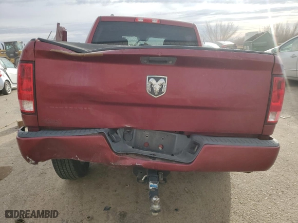 2014 Ram 1500 Tradesman with VIN 1C6RR6KG5ES424092, listed as a Copart auction lot 41618445 with 0 mi miles and Salvage Title. Bid and sale history available at carsss.com. Image 6.