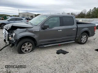 2017 Ford F-150 XL with VIN 1FTEW1CG9HFA70902, listed as a Copart auction lot 44029735 with 149,819 mi miles and Salvage Title. Bid and sale history available at carsss.com. Image 1.