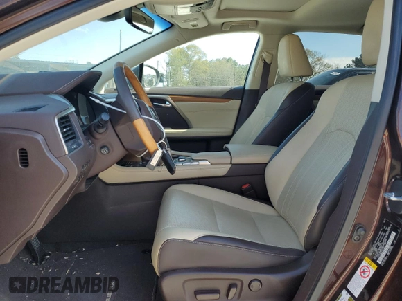 2018 Lexus RX with VIN 2T2ZZMCA8JC116316, listed as a Copart auction lot 50617515 with 73,963 mi miles and Salvage Title. Bid and sale history available at carsss.com. Image 7.