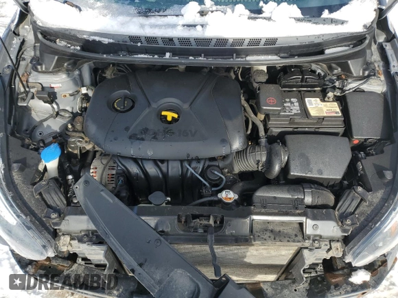 2014 Hyundai Elantra SE with VIN 5NPDH4AE7EH518869, listed as a Copart auction lot 44141385 with 264,604 mi miles and Salvage Title. Bid and sale history available at DreamBid. Image 11.