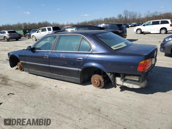 1996 BMW 7 Series 740iL z VIN WBAGJ8328TDL35931, wystawiony jako Copart lot #52402765 z przebiegiem Nie podano mil oraz Czysty tytuł • Clean title. Historia ofert i sprzedaży dostępna na DreamBid. Obrazek 2.