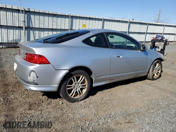 2006 Acura RSX with VIN JH4DC54846S018583, listed as a Copart auction lot 48508425 with 216,206 mi miles and Salvage Title. Bid and sale history available at carsss.com. Image 3.