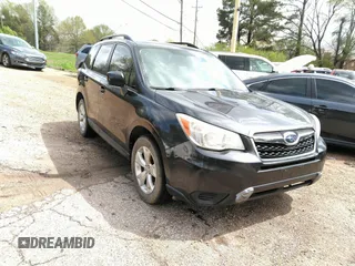 2014 Subaru Forester 2.5i Premium with VIN JF2SJAEC1EH477920, listed as a IAAI auction lot 41974390 with 145,837 mi miles. Bid and sale history available at carsss.com. Image 1.