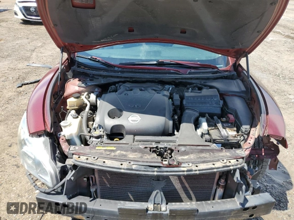 2010 Nissan Maxima SV with VIN 1N4AA5AP7AC820706, listed as a Copart auction lot 60928385 with 131,222 mi miles and Clean title. Bid and sale history available at DreamBid. Image 11.