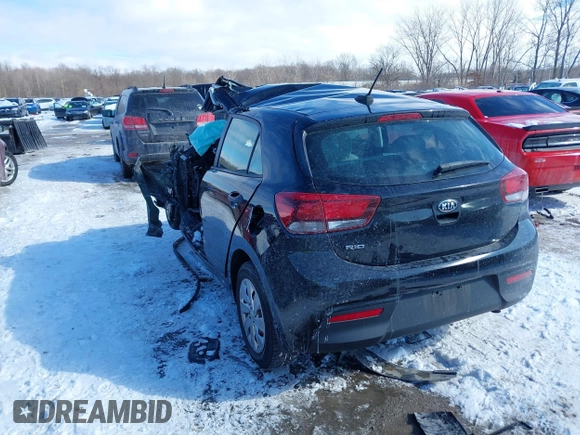 2018 Kia Rio LX with VIN 3KPA25ABXJE088415, listed as a IAAI auction lot 41636441 with Not Provided miles and . Bid and sale history available at DreamBid. Image 3.