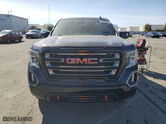 2019 GMC Sierra 1500 AT4 with VIN 3GTP9EED7KG261346, listed as a Copart auction lot 49653445 with 0 mi miles and Salvage Title. Bid and sale history available at carsss.com. Image 5.