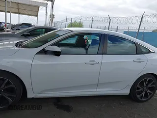 2019 Honda Civic Sedan Sport with VIN 2HGFC2F85KH539451, listed as a IAAI auction lot 42047385 with 312,478 mi miles. Bid and sale history available at carsss.com. Image 14.