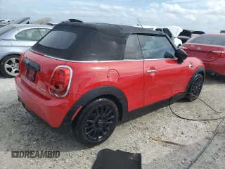2021 MINI Convertible Cooper with VIN WMWWJ3C07M3M17122, listed as a Copart auction lot 74425544 with 0 mi miles and Non Repairable. Bid and sale history available at carsss.com. Image 3.