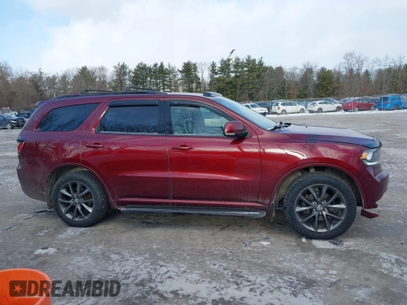 2017 Dodge Durango GT with VIN 1C4RDJDG8HC918100, listed as a IAAI auction lot 41428450 with 138,108 mi miles and . Bid and sale history available at carsss.com. Image 13.