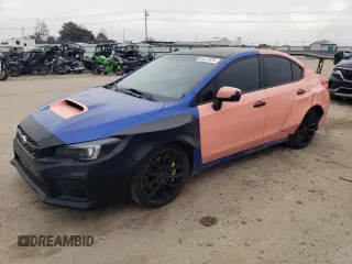 2018 Subaru WRX STI with VIN JF1VA2N60J9823218, listed as a Copart auction lot 84477874 with 67,204 mi miles and Salvage Title. Bid and sale history available at carsss.com. Image 1.