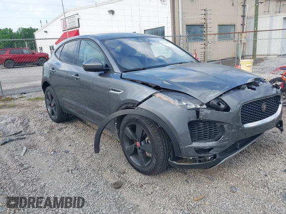 2019 Jaguar E-Pace S with VIN SADFJ2FX0K1Z36984, listed as a IAAI auction lot 42113879 with 52,225 mi miles and . Bid and sale history available at DreamBid. Image 1.