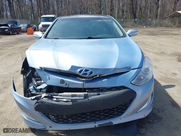 2015 Hyundai Sonata Hybrid Limited with VIN KMHEC4A45FA124754, listed as a IAAI auction lot 41875502 with 138,408 mi miles. Bid and sale history available at carsss.com. Image 12.