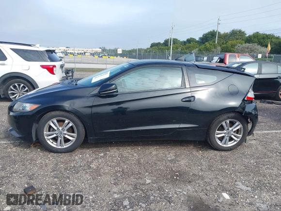 2011 Honda CR-Z with VIN JHMZF1D44BS012716, listed as a IAAI auction lot 41378990 with 170,844 mi miles. Bid and sale history available at carsss.com. Image 14.