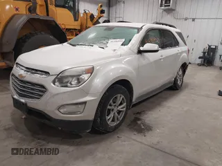 2017 Chevrolet Equinox LT with VIN 2GNALCEK7H1614817, listed as a IAAI auction lot 41596932 with 88,385 mi miles. Bid and sale history available at carsss.com. Image 2.