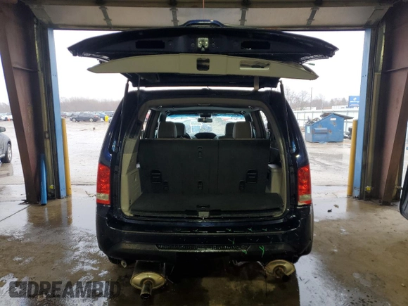 2014 Honda Pilot EX-L with VIN 5FNYF4H53EB037481, listed as a Copart auction lot 47486275 with 158,299 mi miles and Salvage Title. Bid and sale history available at carsss.com. Image 6.