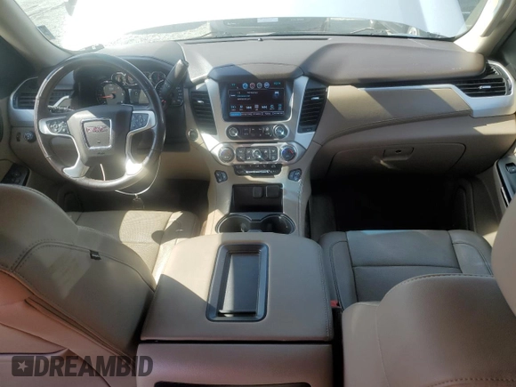 2018 GMC Yukon XL SLT with VIN 1GKS1GKCXJR328985, listed as a Copart auction lot 49485935 with 114,927 mi miles and Salvage Title. Bid and sale history available at carsss.com. Image 8.