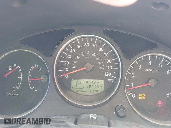 2007 Subaru Forester X w/Premium Pkg with VIN JF1SG65627H719188, listed as a IAAI auction lot 42074029 with 191,763 mi miles. Bid and sale history available at carsss.com. Image 7.