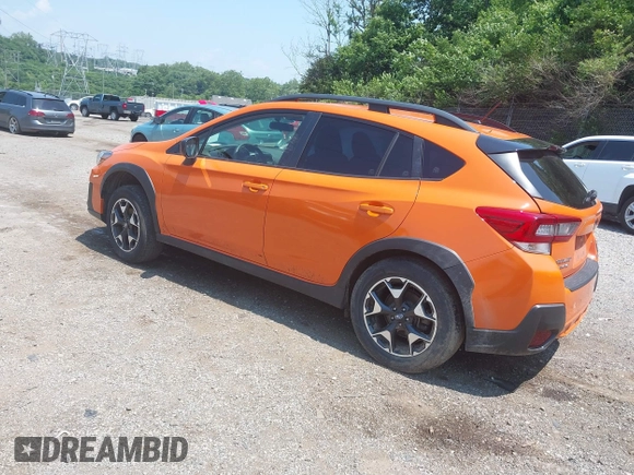 2020 Subaru Crosstrek with VIN JF2GTAAC4LG250147, listed as a IAAI auction lot 42644811 with 104,709 mi miles and . Bid and sale history available at DreamBid. Image 3.