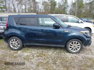 2019 Kia Soul + with VIN KNDJP3A55K7690687, listed as a IAAI auction lot 41715563 with 142,592 mi miles and . Bid and sale history available at DreamBid. Image 13.