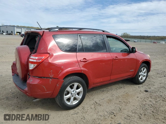 2010 Toyota RAV4 Ltd with VIN JTMDK4DV6A5092843, listed as a Copart auction lot 50541035 with 108,964 mi miles and Salvage Title. Bid and sale history available at carsss.com. Image 3.