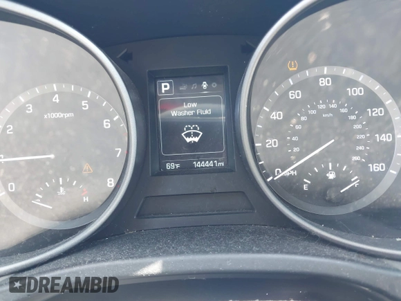 2017 Hyundai Santa Fe Sport 2.4L with VIN 5NMZU3LB9HH001167, listed as a IAAI auction lot 42061866 with 144,441 mi miles. Bid and sale history available at carsss.com. Image 7.