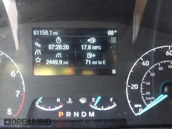 2021 Ford Transit Cargo with VIN 1FTBR1C85MKA19997, listed as a IAAI auction lot 41431285 with 61,158 mi miles and . Bid and sale history available at DreamBid. Image 7.