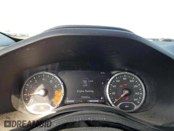 2017 Jeep Renegade Trailhawk z VIN ZACCJBCB0HPE70540, wystawiony jako Copart lot #54494915 z przebiegiem 74 534 mil mil oraz Czysty tytuł • Clean title. Historia ofert i sprzedaży dostępna na DreamBid. Obrazek 9.