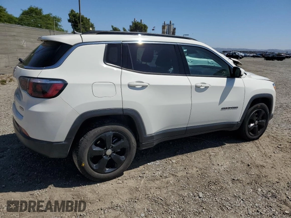 2020 Jeep Compass Latitude z VIN 3C4NJCBB2LT162755, wystawiony jako Copart lot #57730165 z przebiegiem 51 153 mil mil oraz Szkoda całkowita • Salvage title. Historia ofert i sprzedaży dostępna na DreamBid. Obrazek 3.