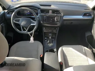 2023 Volkswagen Tiguan S with VIN 3VVRB7AX5PM092916, listed as a Copart auction lot 52083855 with 43,707 mi miles and Salvage title. Bid and sale history available at DreamBid. Image 8.