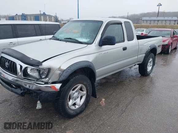 2003 Toyota Tacoma with VIN 5TEWN72N33Z191852, listed as a IAAI auction lot 41600031 with 94,483 mi miles. Bid and sale history available at carsss.com. Image 17.
