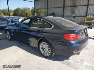 2015 BMW 4 Series 428i xDrive with VIN WBA4C9C53FD330038, listed as a Copart auction lot 77094584 with 123,906 mi miles and Salvage Title. Bid and sale history available at carsss.com. Image 2.