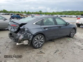 2023 Honda Civic EX z VIN 2HGFE1F78PH308112, wystawiony jako Copart lot #54184645 z przebiegiem 113 024 mil mil oraz Szkoda całkowita • Salvage title. Historia ofert i sprzedaży dostępna na DreamBid. Obrazek 3.
