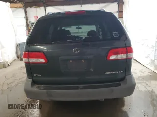 2001 Toyota Sienna LE with VIN 4T3ZF13C21U364516, listed as a Copart auction lot 79759924 with 100,185 mi miles and Salvage Title. Bid and sale history available at carsss.com. Image 6.