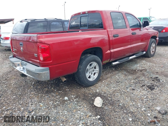 2006 Dodge Dakota SLT with VIN 1D7HE48J06S558586, listed as a IAAI auction lot 41591673 with 252,722 mi miles. Bid and sale history available at carsss.com. Image 4.