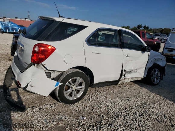 2012 Chevrolet Equinox LS with VIN 2GNFLCEK7C6311747, listed as a Copart auction lot 52574045 with 125,190 mi miles and Salvage Title. Bid and sale history available at carsss.com. Image 3.