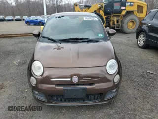 2012 FIAT 500 Sport z VIN 3C3CFFBR6CT383917, wystawiony jako Copart lot #50950975 z przebiegiem 122 087 mil mil oraz Tytuł czysty. Historia ofert i sprzedaży dostępna na DreamBid. Obrazek 5.