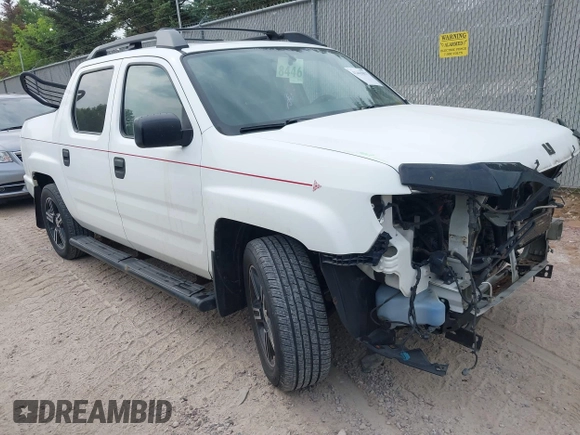 2013 Honda Ridgeline RTL with VIN 5FPYK1F58DB018542, listed as a IAAI auction lot 42465817 with 112,898 mi miles and . Bid and sale history available at DreamBid. Image 1.
