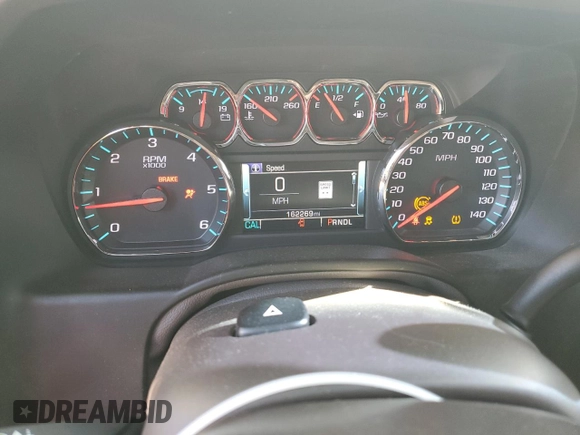 2019 Chevrolet Suburban Premier with VIN 1GNSKJKJ1KR166497, listed as a Copart auction lot 87331014 with 162,269 mi miles and Salvage Title. Bid and sale history available at DreamBid. Image 9.