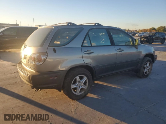 2002 Lexus RX 300 with VIN JTJGF10U320120428, listed as a Copart auction lot 80373764 with 294,311 mi miles and Clean Title. Bid and sale history available at carsss.com. Image 3.