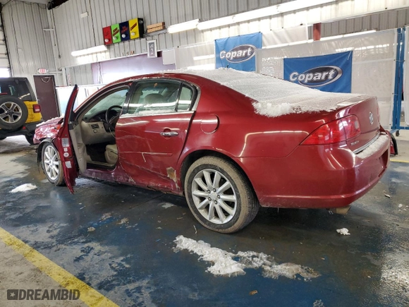2008 Buick Lucerne CXS with VIN 1G4HE57Y08U169397, listed as a Copart auction lot 87736925 with 202,941 mi miles and Salvage Title. Bid and sale history available at carsss.com. Image 2.