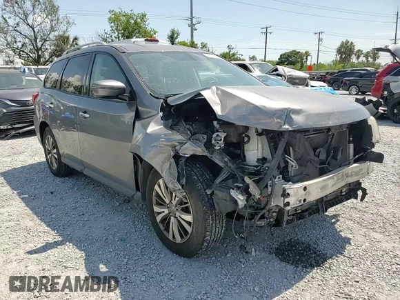 2018 Nissan Pathfinder SV with VIN 5N1DR2MNXJC659370, listed as a Copart auction lot 58705185 with 129,137 mi miles and Salvage title. Bid and sale history available at DreamBid. Image 15.