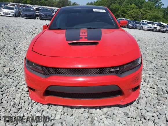 2021 Dodge Charger R/T with VIN 2C3CDXCT0MH553169, listed as a Copart auction lot 55553225 with 90,696 mi miles and Salvage title. Bid and sale history available at DreamBid. Image 5.