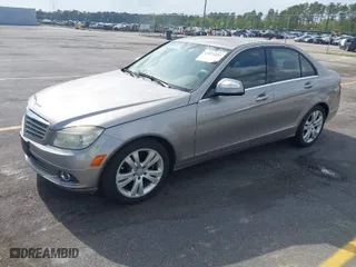2008 Mercedes-Benz C-Class 3.0L Sport with VIN WDDGF81XX8F089131, listed as a IAAI auction lot 41974359 with 146,822 mi miles. Bid and sale history available at carsss.com. Image 2.