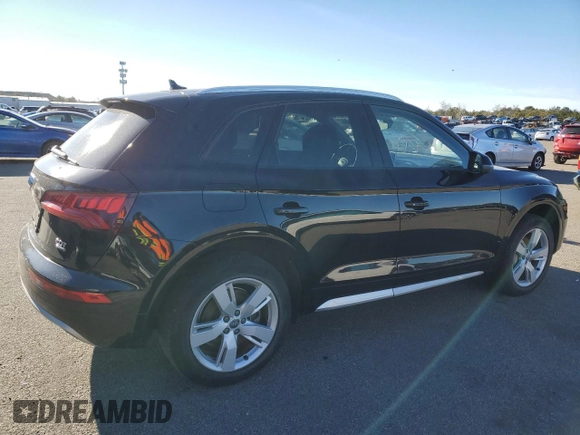 2018 Audi Q5 Premium with VIN WA1ANAFY5J2006403, listed as a Copart auction lot 87045534 with 99,215 mi miles and Salvage title. Bid and sale history available at DreamBid. Image 3.