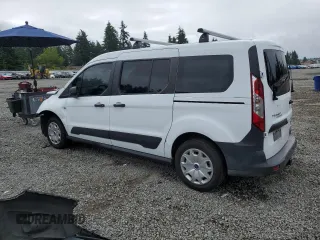 2018 Ford Transit Connect XL with VIN NM0GS9E74J1366779, listed as a Copart auction lot 61565865 with 106,491 mi miles and Salvage title. Bid and sale history available at DreamBid. Image 2.